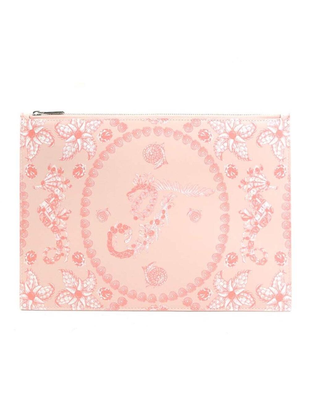 Auth Tiffany&Co. Clutch Bag Pink #302892T17B
